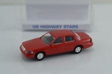 Atlas 99087224 HO 1970 Ford Custom Sedan - Main Street Motors™ (Red)