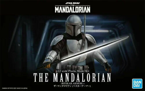 Bandai 2557093 1:12 Star Wars - The Mandalorian Baskar Armor Plastic Model Kit