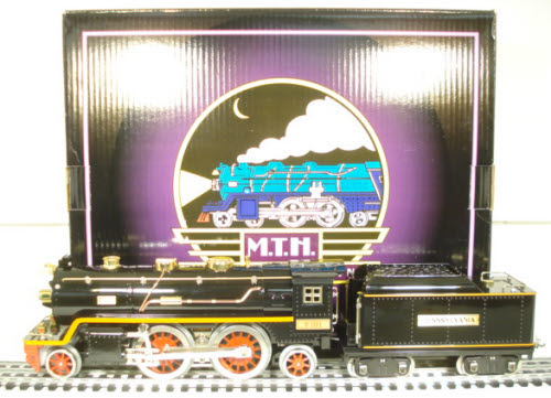 MTH 10-1278-0 Black w/Brass No. 390 Steam Engine (Traditional)