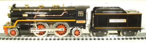 MTH 10-1278-0 Black w/Brass No. 390 Steam Engine (Traditional)