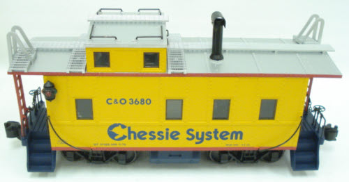 Aristo-Craft 42130 Chessie System Long Caboose #3680