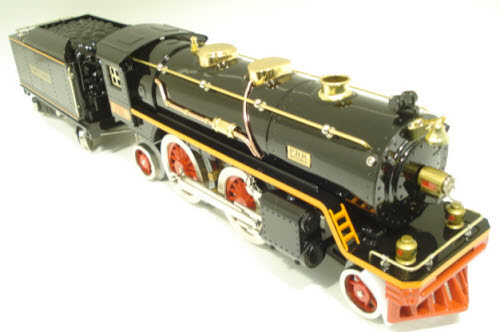 MTH 10-1278-0 Black w/Brass No. 390 Steam Engine (Traditional)