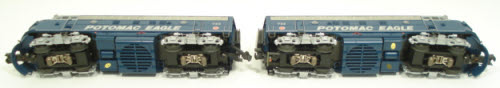 MTH 20-2742-1 Potomac Eagle F-7 ABA Diesel Engine Set w/PS2 #722/723/722B