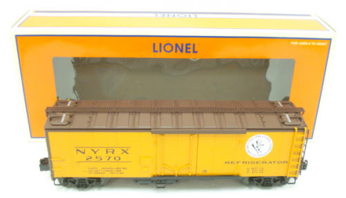 Lionel 6-27355 O Gauge New York Central Steel-Sided Refrigerator Car #2570