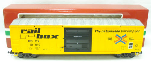 LGB 40930 G Gauge Railbox Boxcar #10010