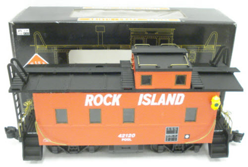 Aristo-Craft 42120 G Scale Rock Island Long Caboose