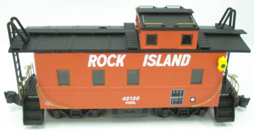 Aristo-Craft 42120 G Scale Rock Island Long Caboose