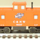 K-Line K6137 O/O27 Chicago & Northwestern Lighted Caboose