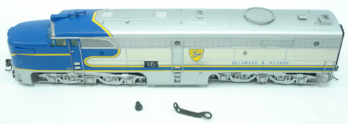 Precision Craft Models 358 HO Scale Delaware & Hudson Alco PA2 Diesel Locomotive