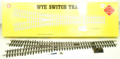 Aristo-Craft 20345 G #6 Stainless Steel USA Wye Switch/Turnout