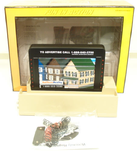 MTH 30-9132 Railtown Operating Billboard