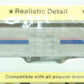 Con-Cor 90611 HO Scale Amtrak Mail Handling Car Kit(3)