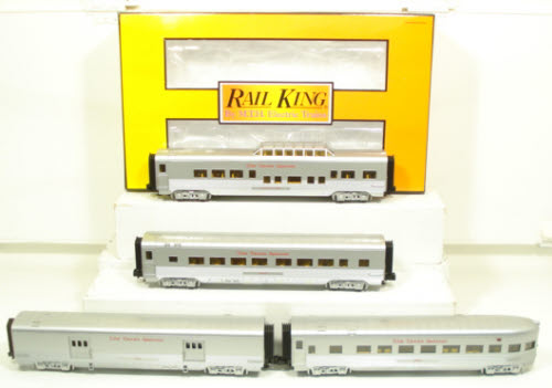 MTH 30-2761-1 Texas Special F-3 ABA O Gauge Diesel Passenger Train Set w/PS 2.0