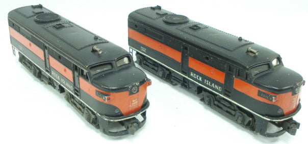 Lionel 6-2031 Rock Island Alco AA O Gauge Diesel Train Set