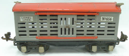 Lionel 656 O Vintage Prewar Tinplate Stock Car #656