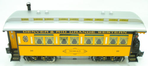 Aristo-Craft 31004-3 G D&RGW Sierra Style Passenger Car