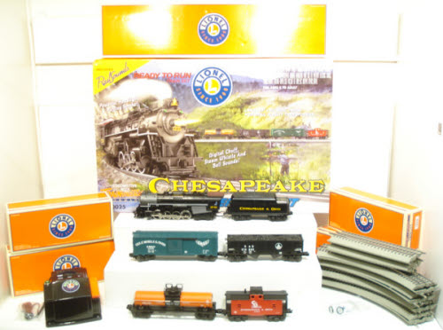 Lionel 6-30025 O Chesapeake Super Freight Steam Train Set