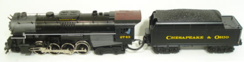Lionel 6-30025 O Chesapeake Super Freight Steam Train Set