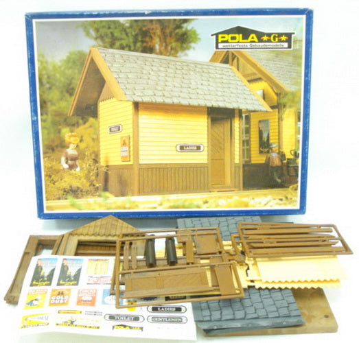 Pola 913 G Scale Silverton Outhouse Building Kit