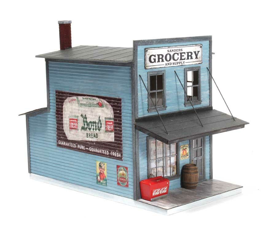 American Model Builders 454 O Sanders Grocery and Supply Laser-Cut Wood Kit