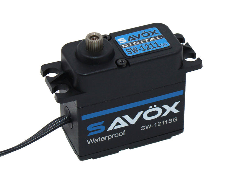 Savox SW1211SGP-BE Black Edition Waterproof High Voltage Digital Servo