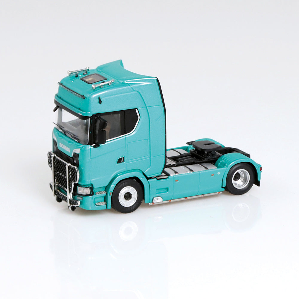 NZG 1065-30 1:64 Green Scania V8 730S 4x2 Car Transporter