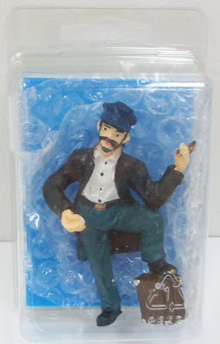 Just Plain Folk 126 G Scale Lorenzo w/Watch FIgure