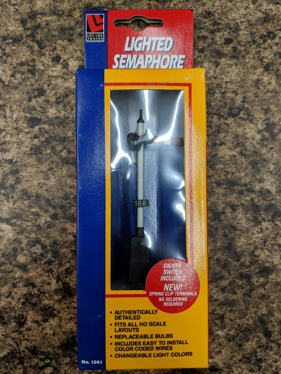 Life Like 1261 HO Lighted Semaphore