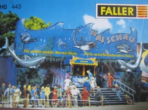 Faller 443 HO Shark Show Building Kit
