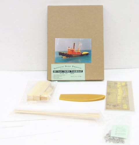 2024年のクリスマスの特別な衣装 Sheepscot Scale Products 1191 HO 50' Yard Tugboat Kit – Trainz その他