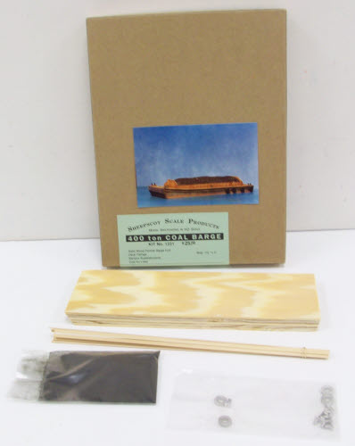 Sheepscot Scale Products 1221 HO 400 Ton Coal Barge Kit