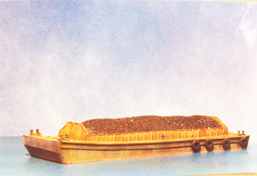 Sheepscot Scale Products 1221 HO 400 Ton Coal Barge Kit