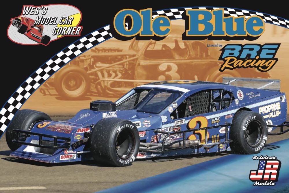 Wes's Model Car Corner 10003 1:25 Modified Ole Blue Asphalt Racing Model Kit