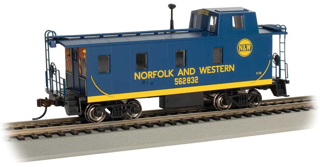 Bachmann 14003 HO NW Streamlined Caboose with Offset Cupola #562832