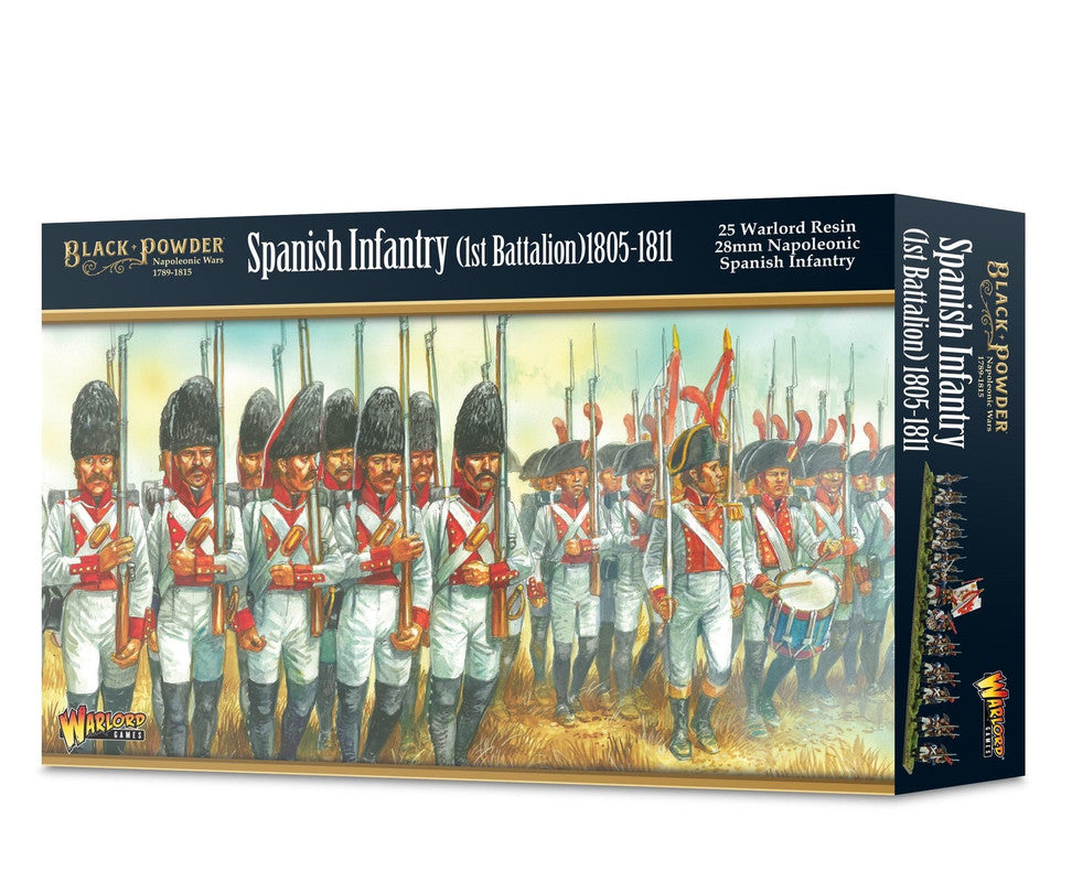 Warlord Games 302411501 Napoleonic Spanish Infantry 1st Battalion 1805-1811