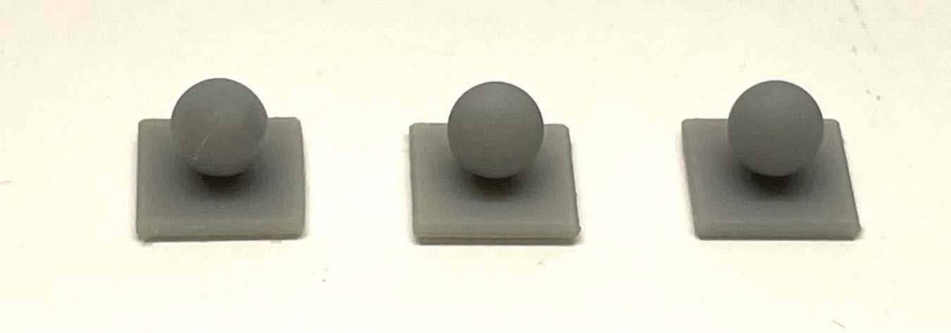Phoenix Precision Models 31509 HO Sphere Square 3D Printed Kit (Pack of 8)
