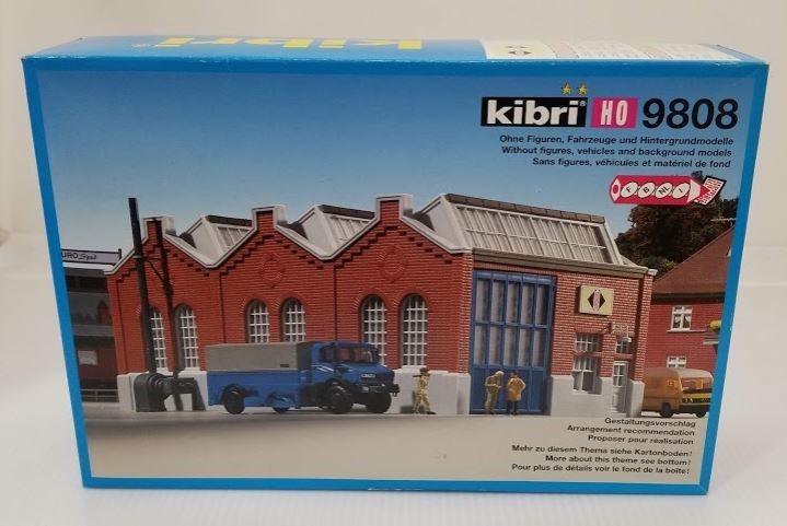 Kibri 9808 HO Zwirn Spinning Mill Building Kit
