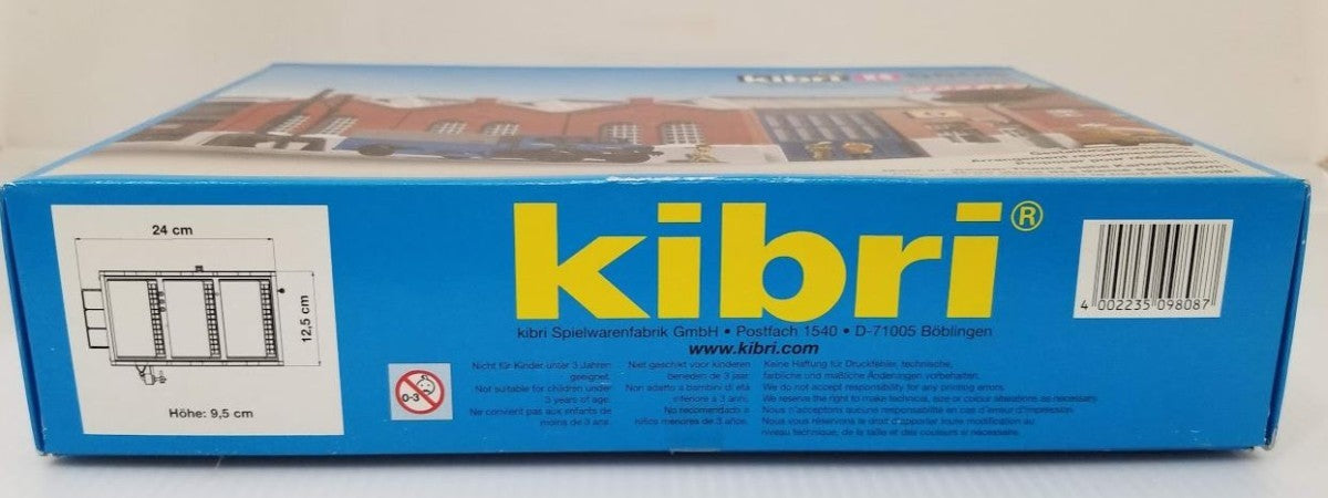 Kibri 9808 HO Zwirn Spinning Mill Building Kit