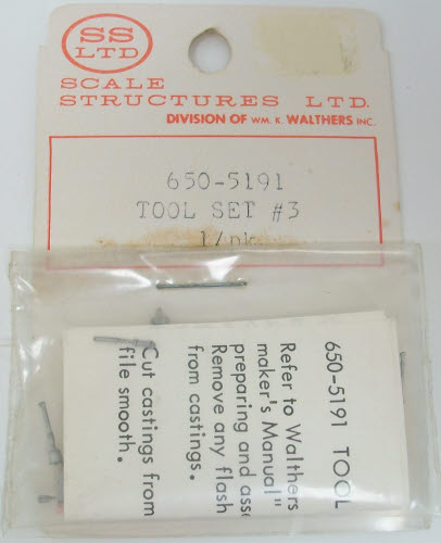 Scale Structures 5191 Tool set #3