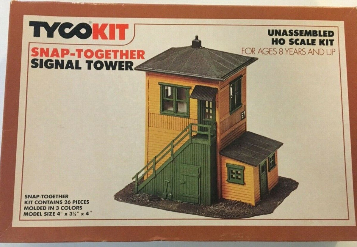 Tyco 7768 HO Snap-Together Signal Tower Building Kit
