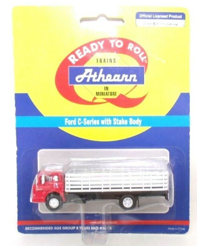 Athearn 02722 HO Ford C-Series with Stake Body