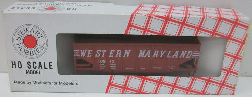 Stewart 10103 HO Western Maryland 55 Ton 6 Panel 2 Bay Hopper Kit