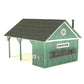 American Model Builders 731 HO Storage Shed and Shelter Laser-Cut Wood Kit