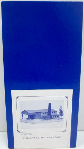 Scaleworks SW002 HO Quarry Stone Cutting Shed Kit
