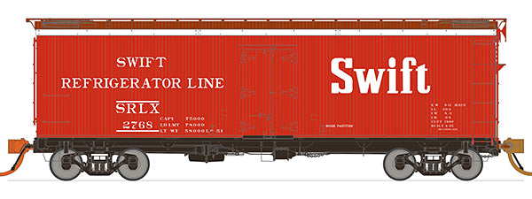 Rapido Trains 121059 HO Swift GARX 37' Meat Reefer (Set of 4)
