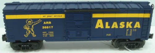 Lionel 6-26817 Alaska Boxcar w/Diesel Trainsounds