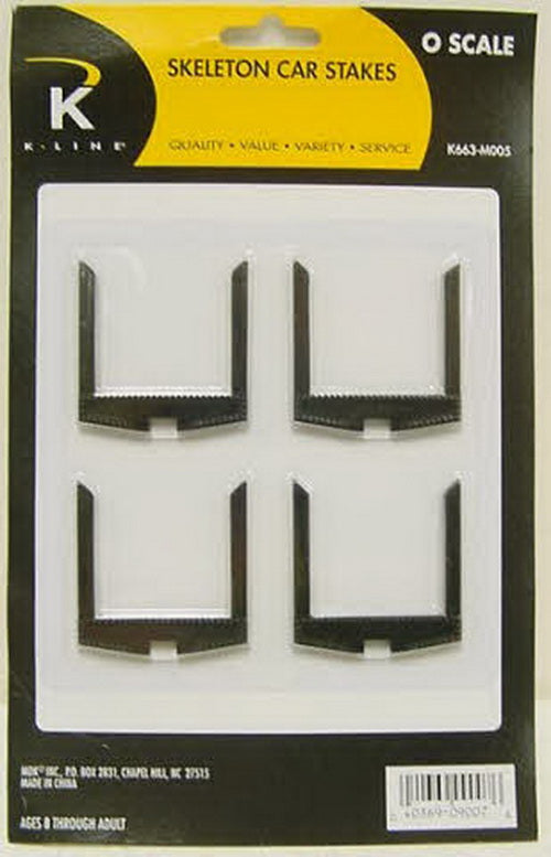 K-Line K663-M005 O Scale Skeleton Extender Stakes (Pack of 4)