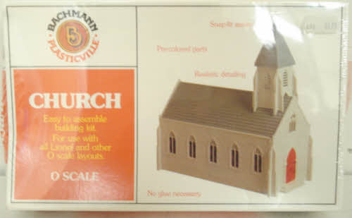 Bachmann 45933 O Plasticville Church Classic Building Kit