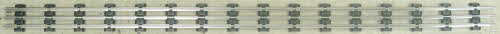 K-Line K-0352 O 40-1/2" Extra Long Tubular Straight Track Section