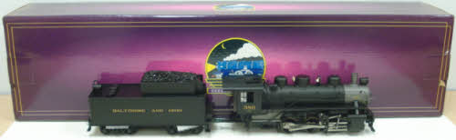 MTH 20-3282-2 B&O 0-6-0 USRA Steam Locomotive (Scale Wheels) w/PS2 #380